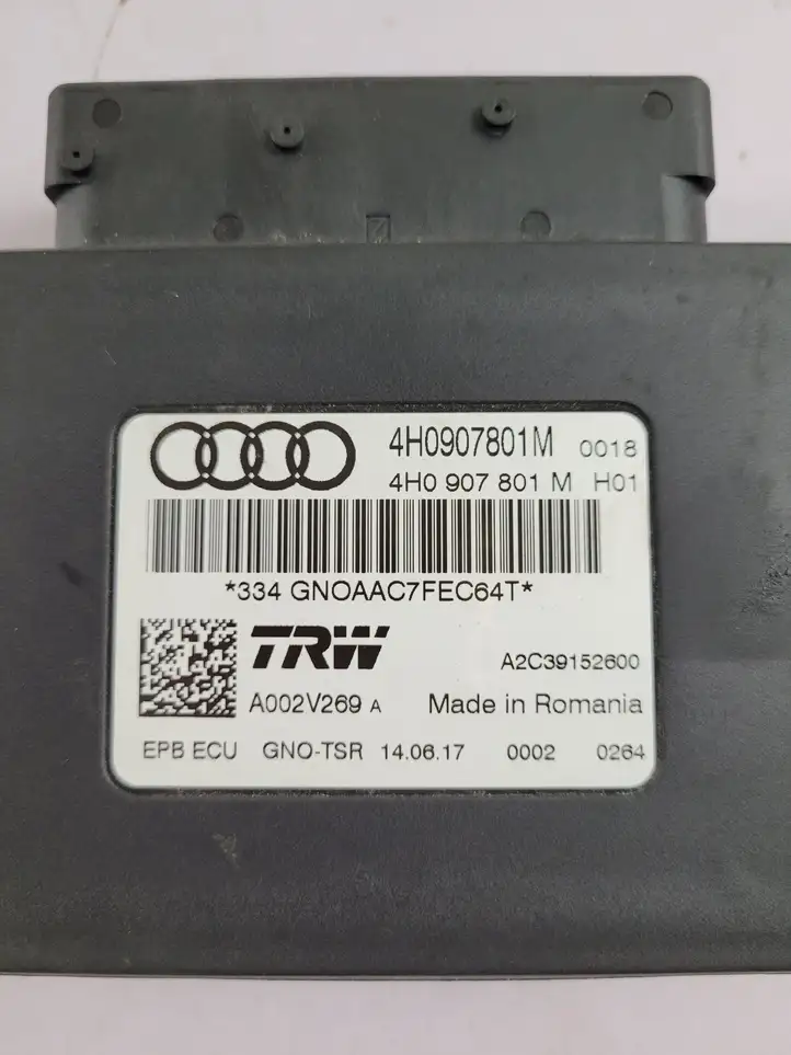 Audi A6 C7 (2014 - 2018) 4H0907801M Прочие блоки управления — фото 3