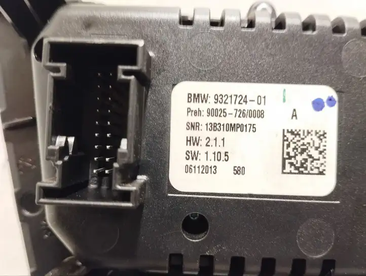 BMW X5 F15 (2013 - 2017) 9321724 Кнопка кондиционера — фото 6