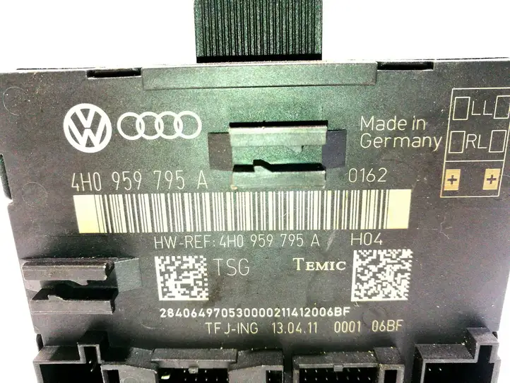 Audi A8 S8 D4 4H (2010 - 2014) 4H0959795A Блок управления дверью — фото 2