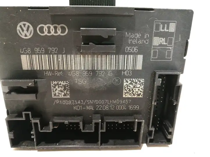 Audi A7 S7 4G (2010 - 2014) 4G8959792J Блок управления дверью — фото 2