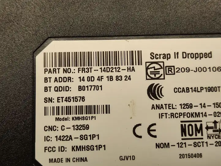 Ford Focus (2011 - 2015) FR3T14D212HA Bluetooth модуль — фото 3