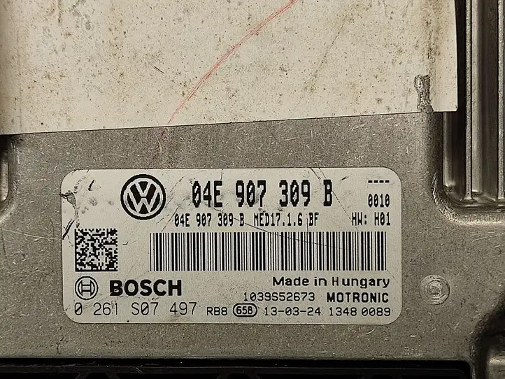 Volkswagen Jetta VI (2011 - 2018) 04E907309B Блок управления двигателем (ECU) — фото 3