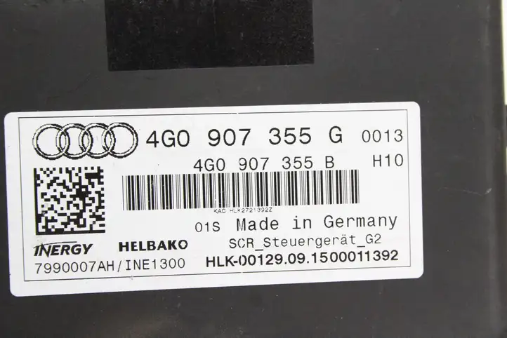 Audi A6 C7 (2014 - 2018) 4G0907355G Прочие блоки управления — фото 3