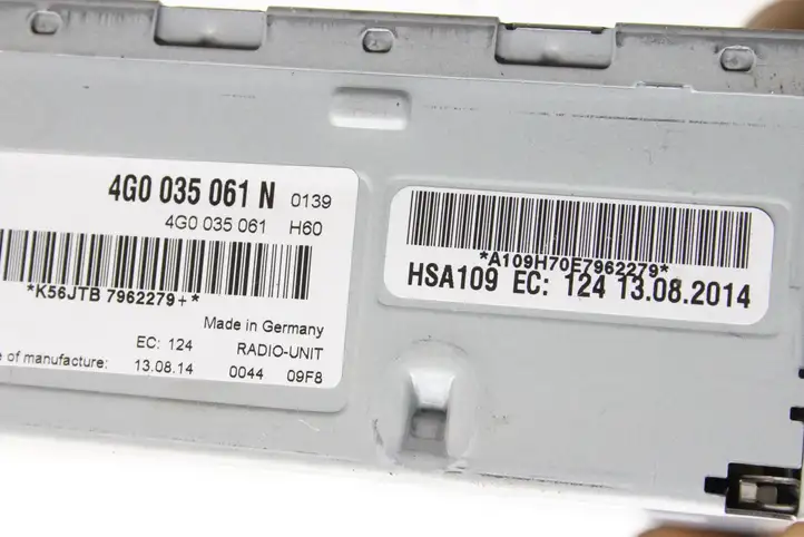 Audi A6 C7 (2011 - 2014) 4G0035061N Магнитола / мультимедийная система — фото 5