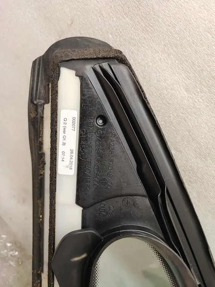 Mercedes-Benz E W238 (2017 - ) A2386708700 Заднее боковое стекло — фото 4