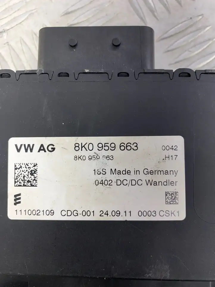 Audi A6 C7 (2011 - 2014) 8K0959663 Прочие блоки управления — фото 6