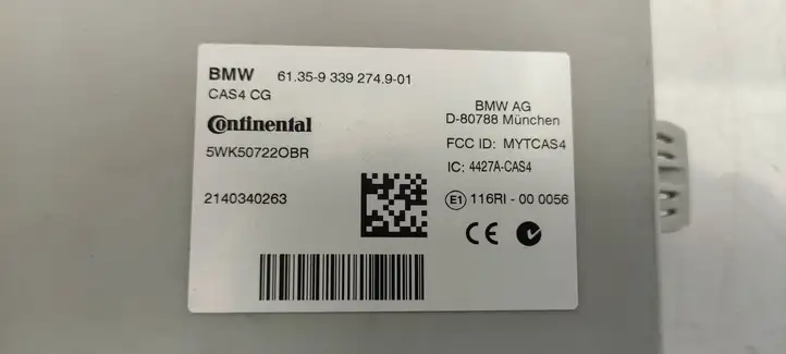 BMW 5 F10 F11 (2009 - 2016) 9339274 Прочие блоки управления — фото 4