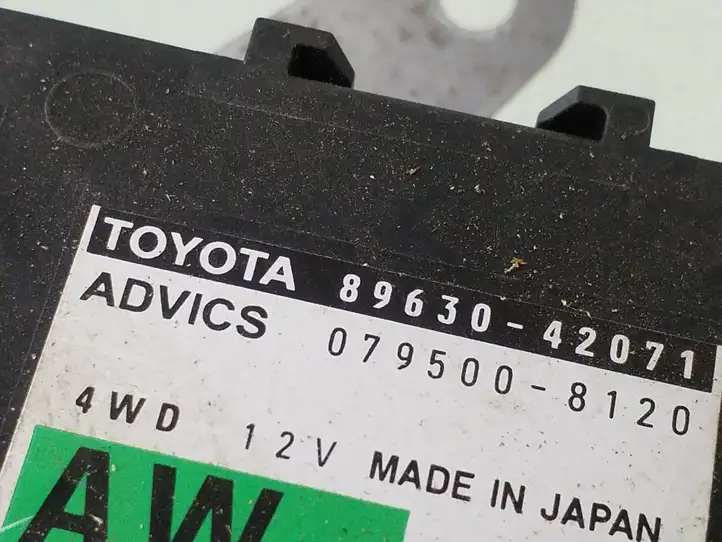Toyota RAV 4 (XA40) (2012 - 2018) 8963042071 Прочие блоки управления — фото 2