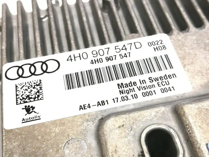 Audi A8 S8 D4 4H (2010 - 2014) 4H0907547D Модуль управления камерой — фото 4