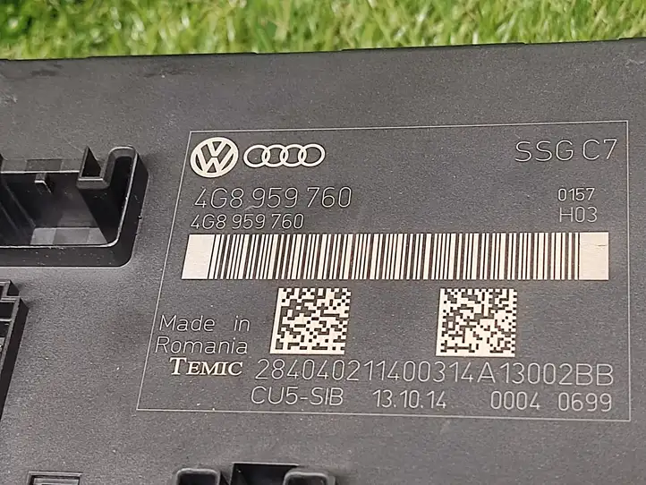 Audi A6 C7 (2011 - 2014) 4G8959760 Блок управления сиденьем — фото 2