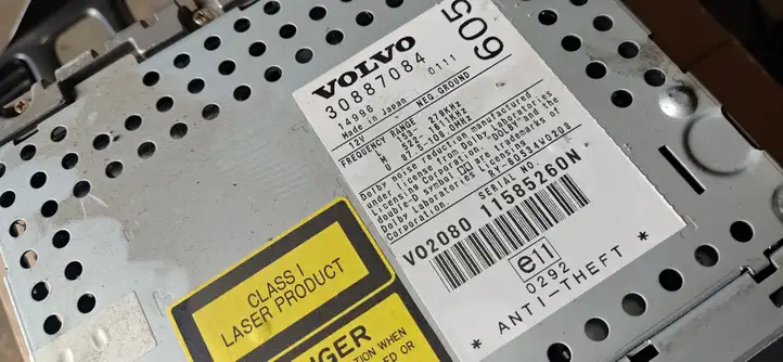 Volvo S40, V40 (2000 - 2004) 30887084 Блок Hi-Fi аудиосистемы — фото 3