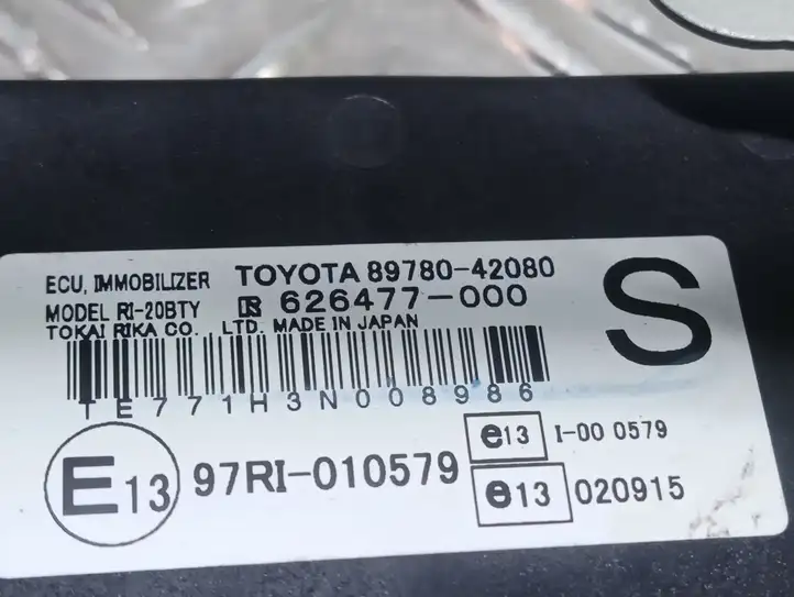 Toyota RAV 4 (XA20) (2000 - 2005) 8978042080 Блок иммобилайзера — фото 4