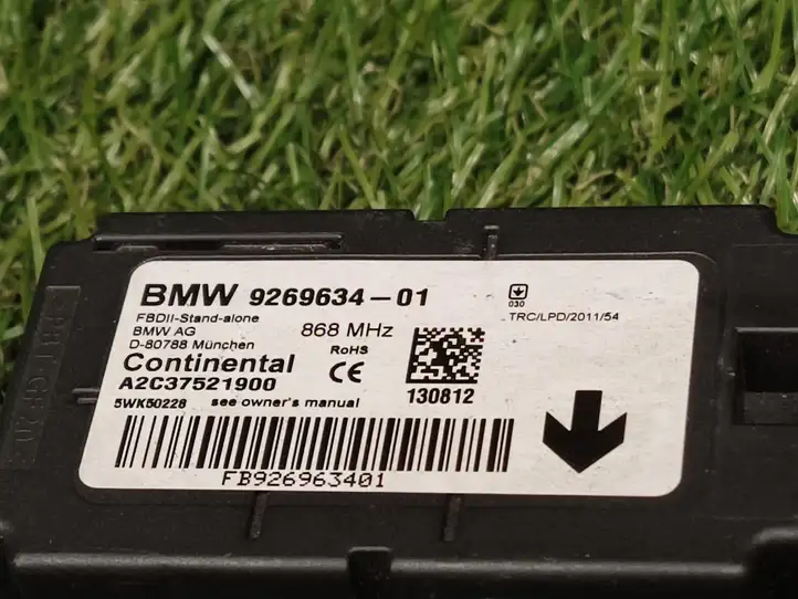 BMW 3 F30 F35 F31 (2012 - 2018) 9269634 Блок управления сигнализацией — фото 2