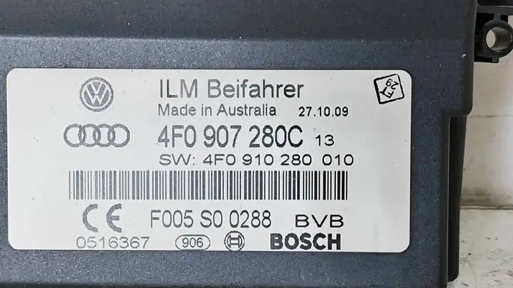 Audi A6 S6 C6 4F (2008 - 2011) 4F0907280C Прочие блоки управления — фото 2