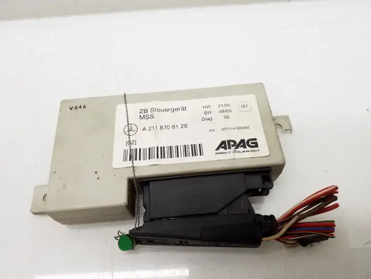 Mercedes-Benz E W211 (2002 - 2009)  A2118708126 Другие блоки управления / модули