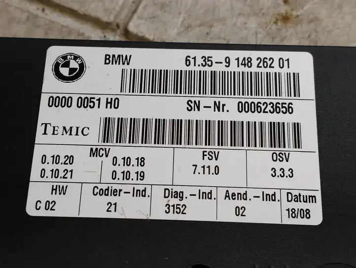 BMW X6 E71 (2008 - 2014) 6135914826201 Прочие блоки управления — фото 2