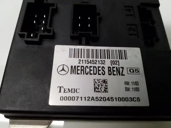 Mercedes-Benz E W211 (2002 - 2009) 2115452132 Прочие блоки управления — фото 3