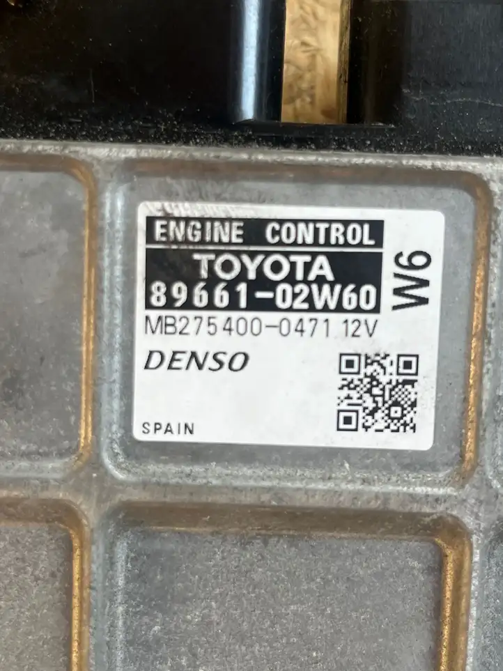 Toyota Auris 150 (2006 - 2012) 8966102W60 Прочие блоки управления — фото 3