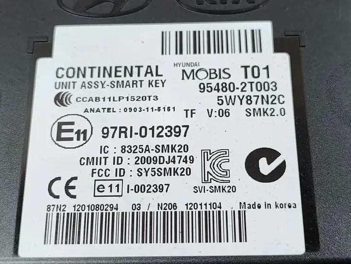 Kia Optima (2010 - 2013)  954802T003 Другие блоки управления / модули