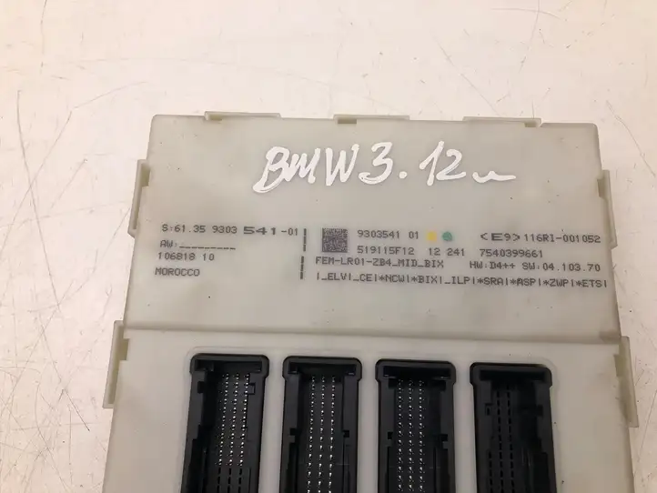 BMW 3 F30 F35 F31 (2012 - 2018) 930354101 Модуль комфорта — фото 3