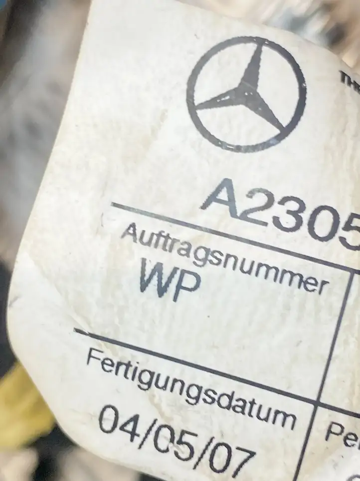 Mercedes-Benz SL R230 (2001 - 2012) A2305402309 Прочая электропроводка — фото 9