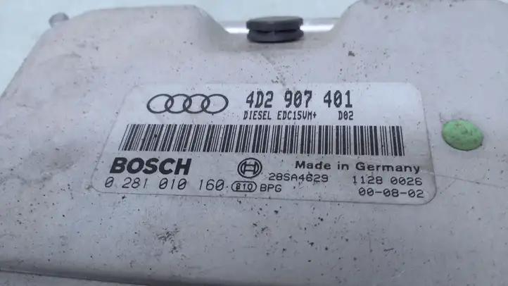 Audi A8 S8 D2 4D (1999 - 2002) 4D2907401 Блок управления двигателем (ЭБУ) — фото 3