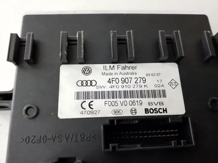 Audi A6 S6 C6 4F (2004 - 2008) 4F0907279 Прочие блоки управления — фото 3
