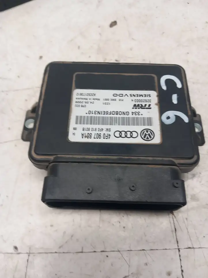 Audi A6 Allroad C6 (2006 - 2008) 4F0907801A Блок управления тормозной системой — фото 1