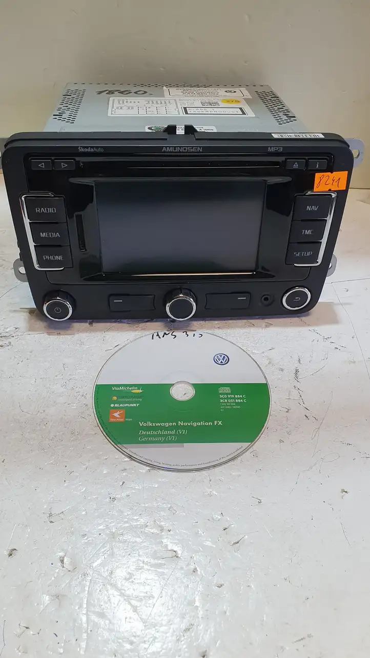 Skoda Octavia Mk2 (1Z) (2004 - 2013) 3C0919884C Навигационные карты CD/DVD — фото 1