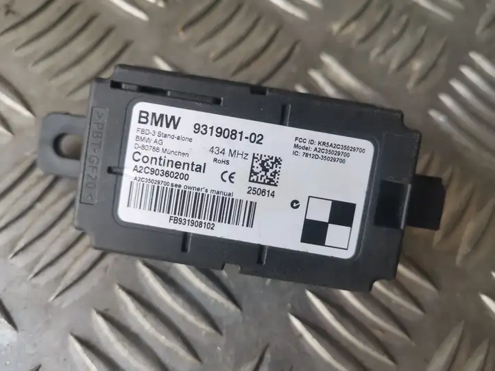 BMW 3 F30 F35 F31 (2012 - 2018) 931908102 Прочие блоки управления — фото 2