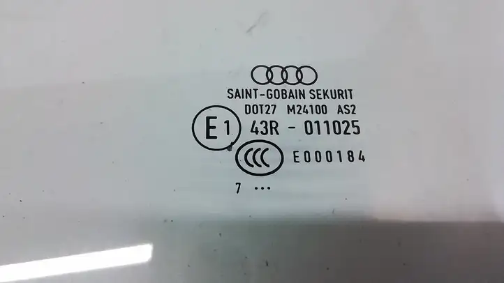 Audi A4 S4 B9 (2015 - 2019) 8W0845201 Стекло передней двери — фото 2