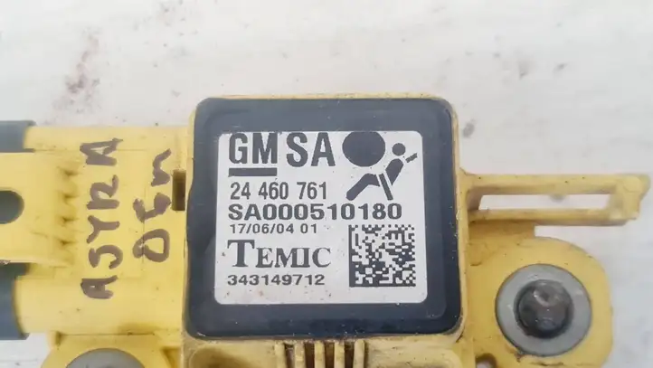 Opel Astra H (2004 - 2009) 24460761 Датчик удара SRS — фото 3