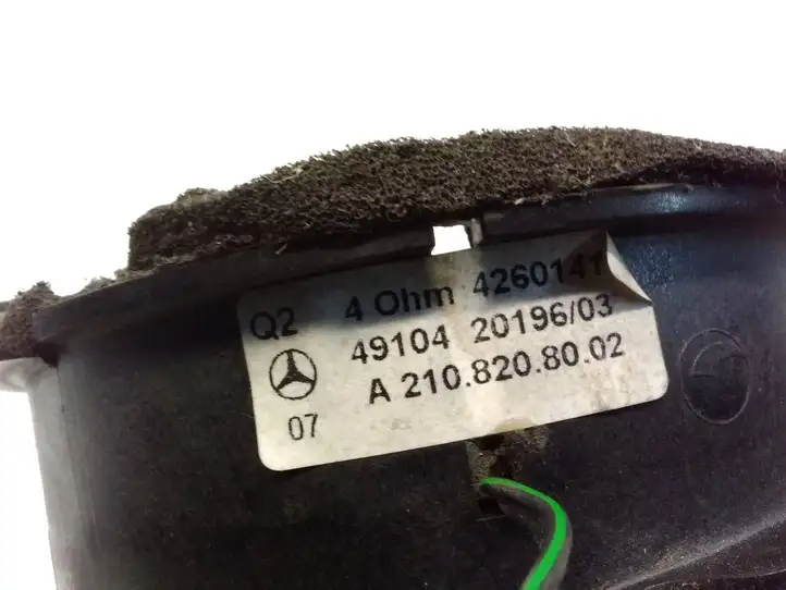 Mercedes-Benz E W210 (1995 - 2002) A2108208002 Динамики задних дверей — фото 3