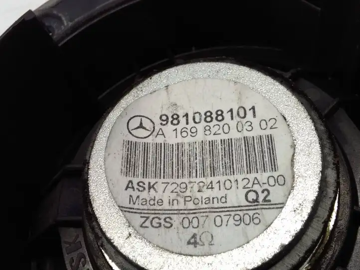 Mercedes-Benz B-class W245 (2005 - 2008) A1698200302 Динамики задних дверей — фото 3