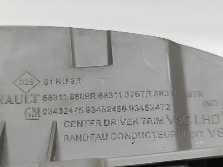 Renault Trafic III (X82) (2014 - )  93452475 Другая деталь салона