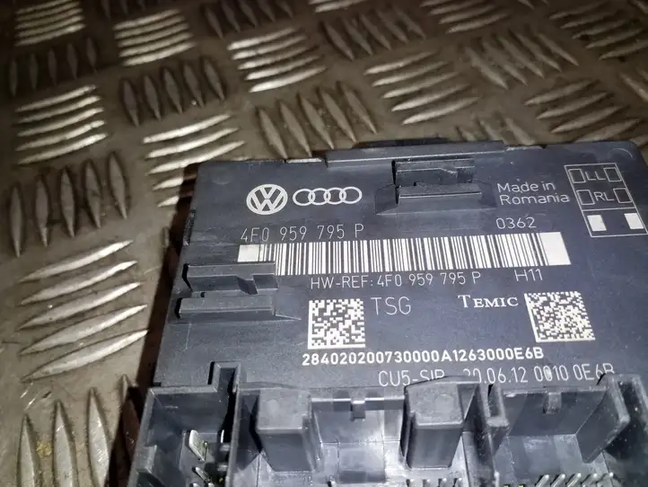 Audi Q7 4L (2009 - 2015) 4F0959795P Блок управления дверью — фото 3