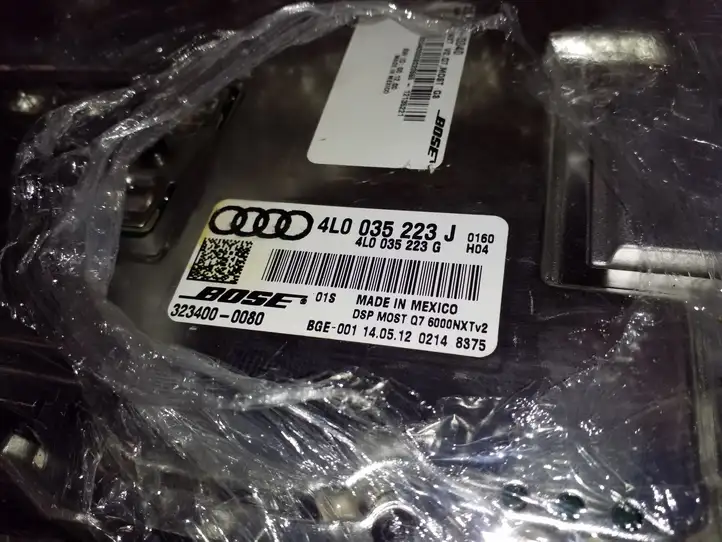 Audi Q7 4L (2009 - 2015) 4L0035223J Усилитель звука — фото 6
