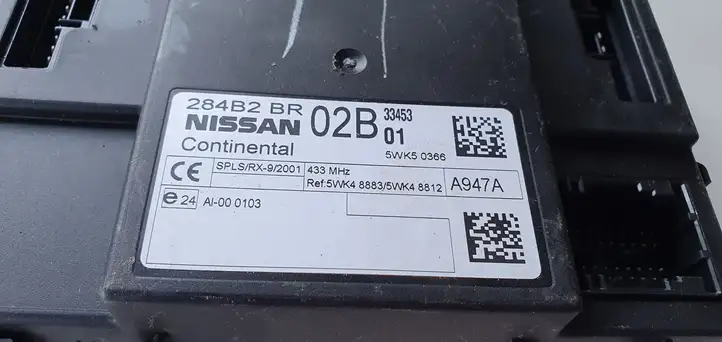 Nissan Qashqai (2010 - 2013) Прочие блоки управления — фото 4