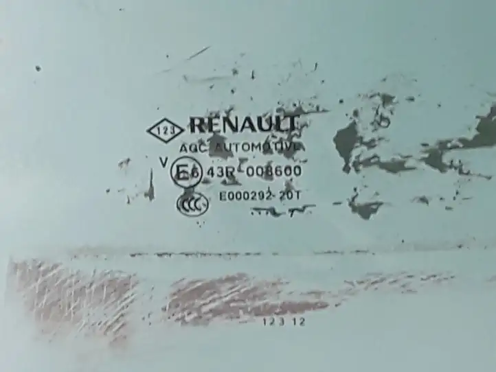 Renault Scenic IV - Grand scenic IV (2016 - ) 823015029R Стекло задней двери — фото 3