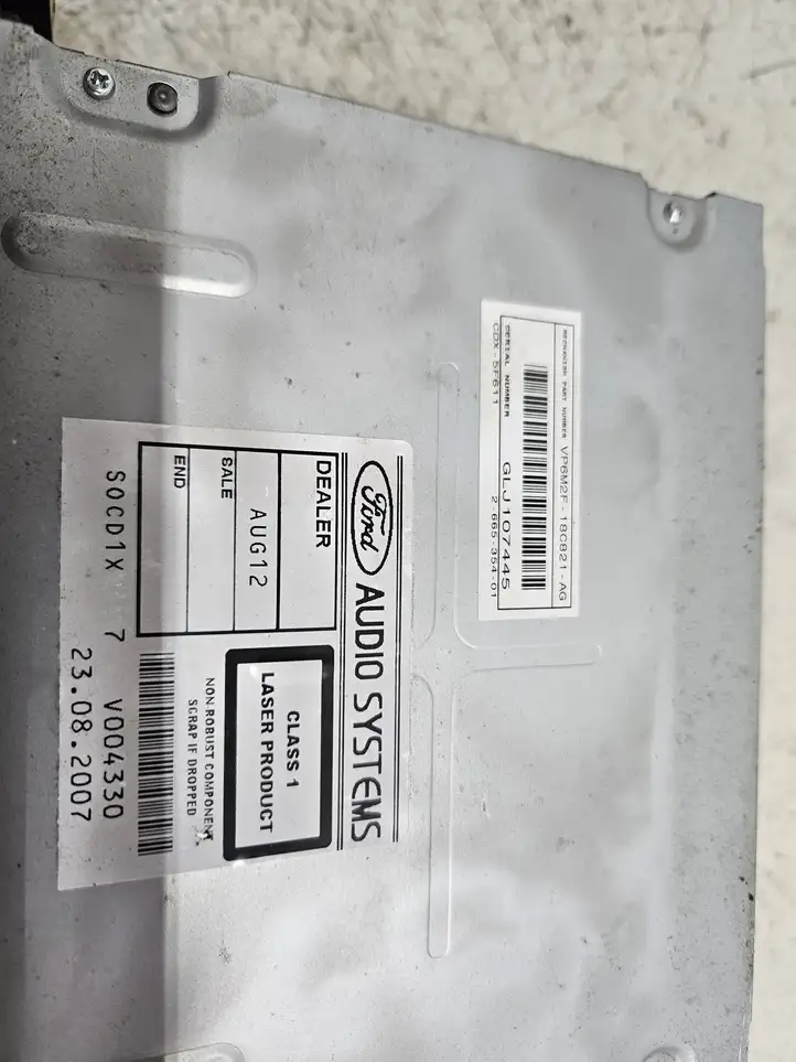 Ford Focus (2005 - 2008) VP6M2F18C821AG Магнитола / мультимедийная система — фото 2