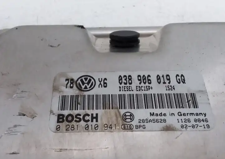 Volkswagen PASSAT B5.5 (2001 - 2005) 038906019GQ Блок управления двигателем (ЭБУ) — фото 5
