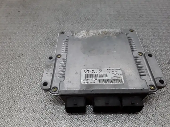Peugeot 307 (2001 - 2005)  9646149880 Блок управления двигателя