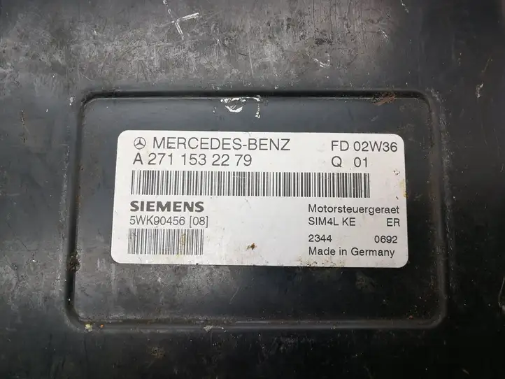 Mercedes-Benz (2008 - 2011) A2711532279 Блок управления двигателем (ЭБУ) — фото 2