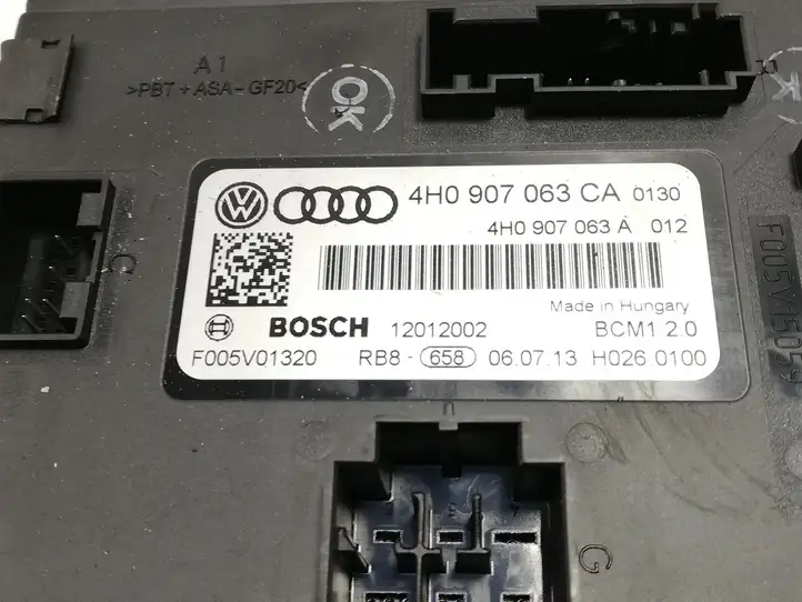 Audi A6 C7 (2011 - 2014) 4H0907063CA Прочие блоки управления — фото 2