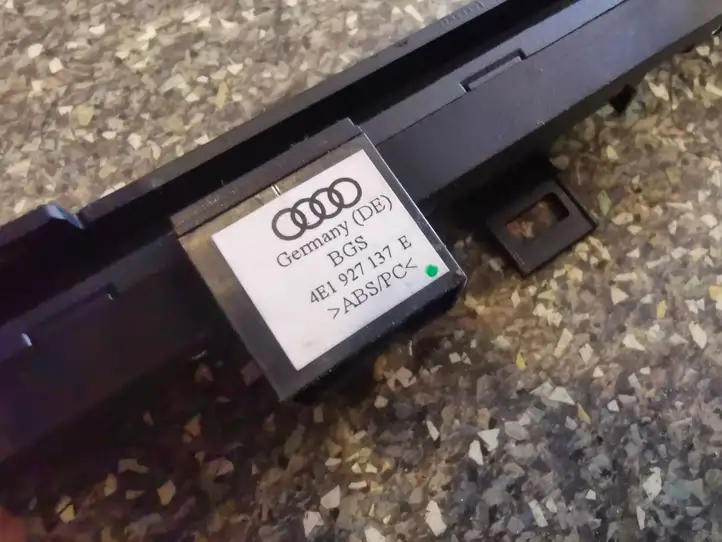 Audi A8 S8 D3 4E (2005 - 2007) 4E1927137E Блок кнопок на панели — фото 3