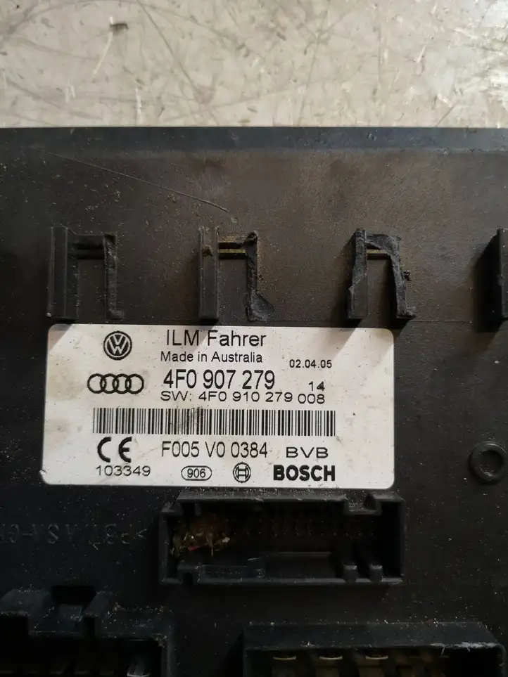 Audi A6 S6 C6 4F (2004 - 2008) 4F0907279 Модуль комфорта — фото 2
