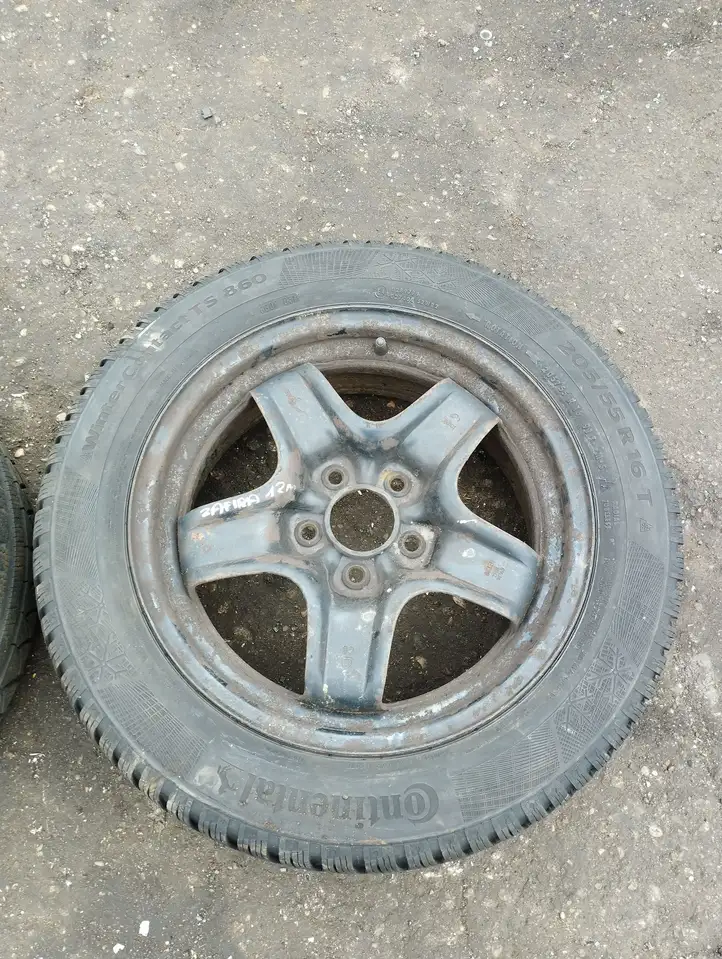 Opel Zafira B (2008 - 2014) Запасное колесо R16 — фото 1