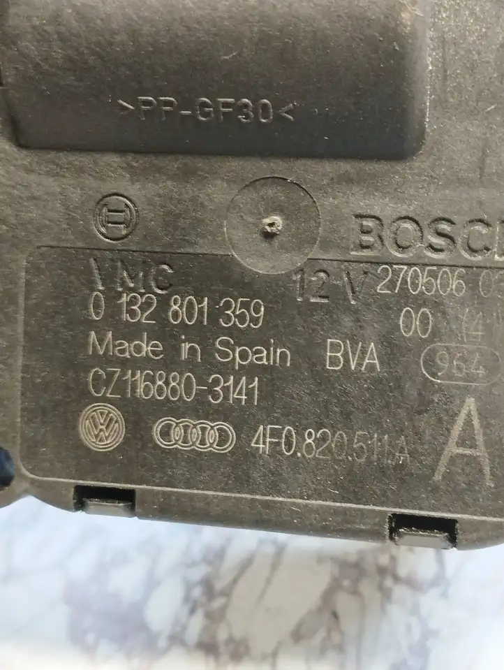 Audi A6 S6 C6 4F (2004 - 2008) 0132801359 Двигатель задвижки потока воздуха — фото 2