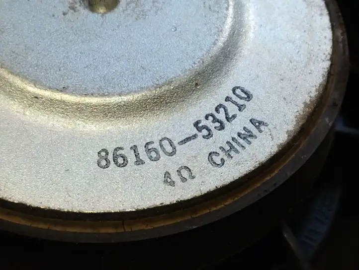 Lexus IS 220D-250-350 (2005 - 2010) 8616053210 Динамики задних дверей — фото 3