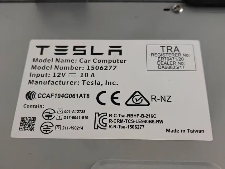 Tesla Model 3 (2017 - 2023) 156678601C Модуль комфорта — фото 7